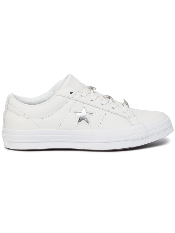 Converse Πάνινα παπούτσια Converse One Star Ox 165020C Λευκό