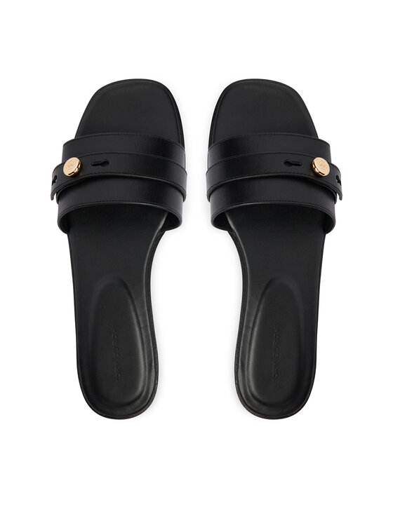 Tory Burch Шльопанці Tory Burch Romy 181993 Чорний