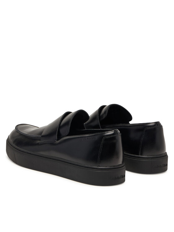 Calvin Klein Lordsy Calvin Klein Hybrid Clean Cup Loafer Band Lth HM0HM02250 Čierna