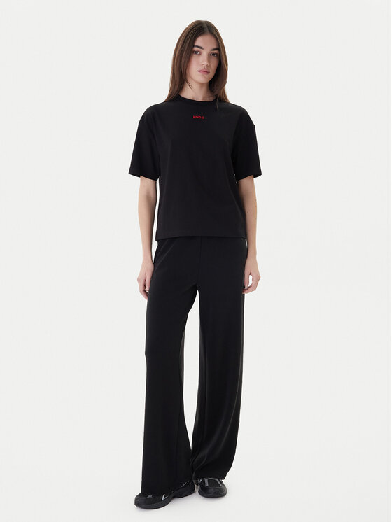 HUGO Hugo T-shirt 50490593 Crna Relaxed Fit