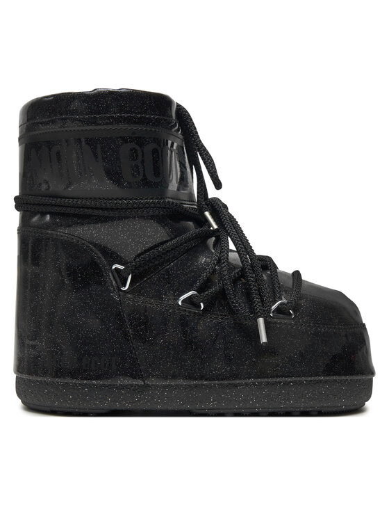 Moon Boot Снігоходи Moon Boot Icon Low Glitter 80D1409440 Чорний