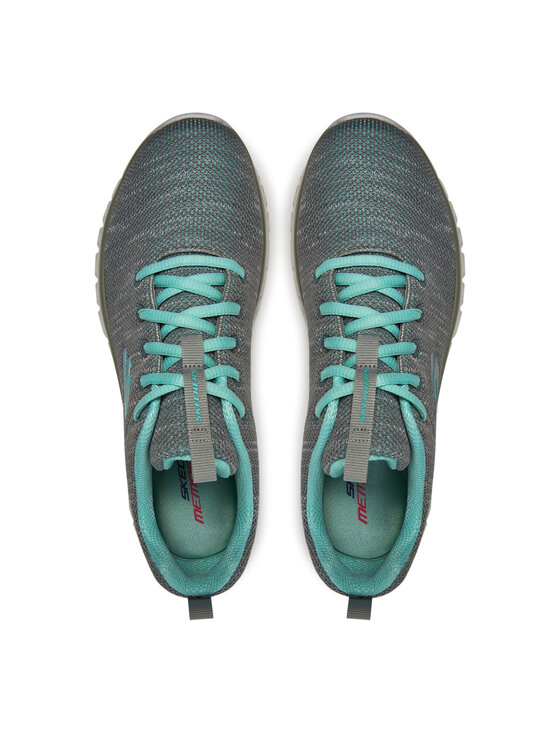 Skechers Снікерcи Skechers Twisted Fortune 12614/GYMN Сірий