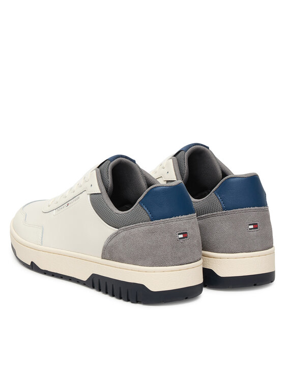 Tommy Hilfiger Superge Tommy Hilfiger Th Basket Core Lite Lth/Suede FM0FM05714 Bela