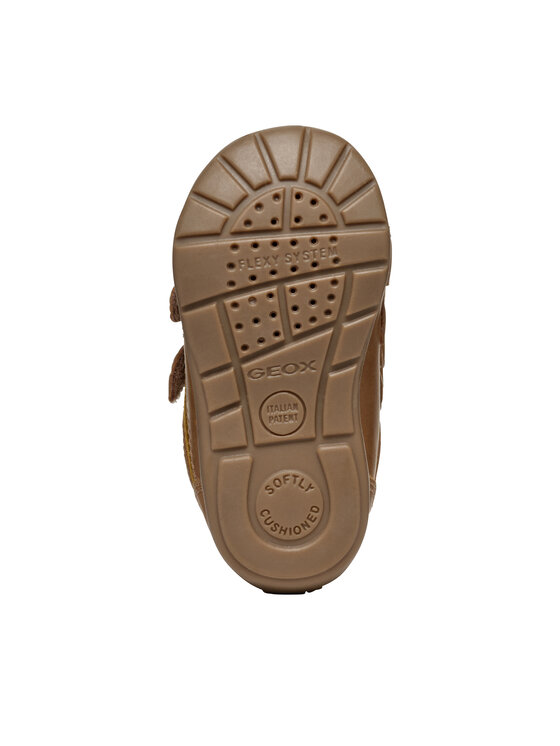 Geox Šnurovacia obuv Geox B Elthan Boy B461PA 000ME CR62G Hnedá