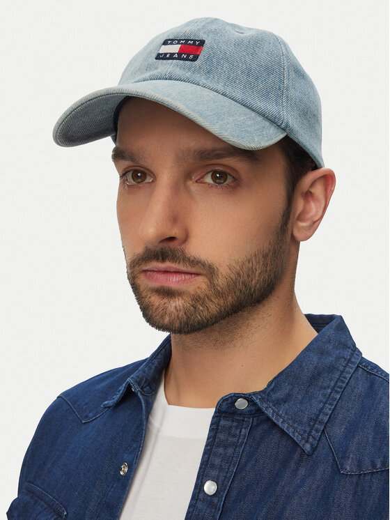 Tommy Jeans Cappellino Tommy Jeans Tjm Heritage Denim Cap AM0AM14204 Blu