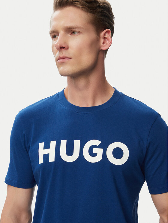 HUGO HUGO Футболка Dulivio 50467556 Голубий Regular Fit