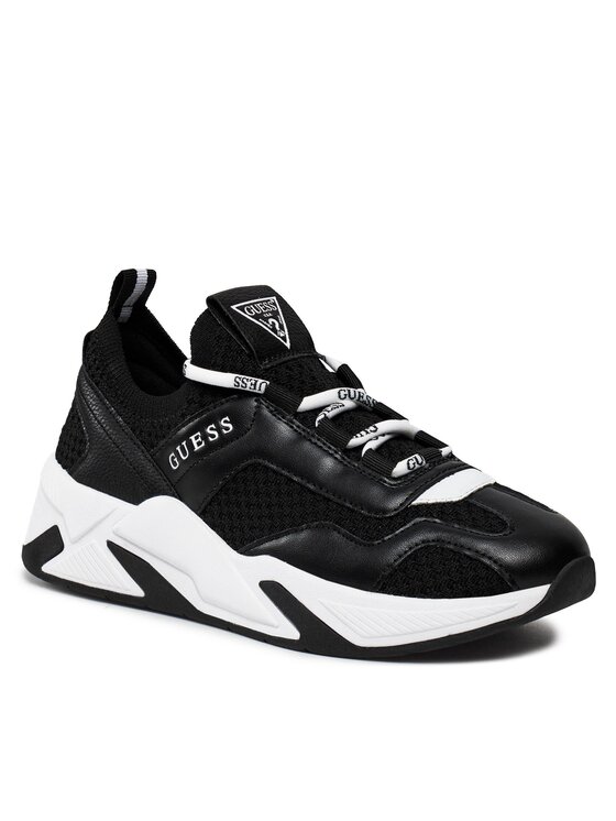 Guess Sneakersy Guess Geniver2 FLPGE2 FAB12 Czarny