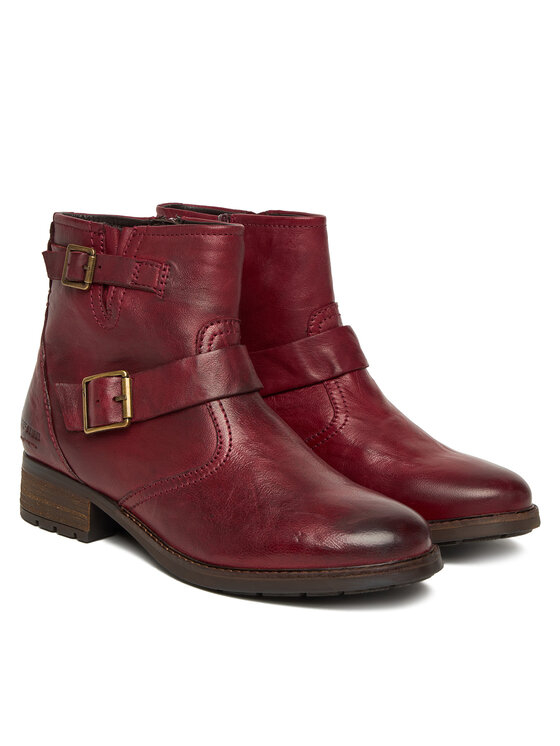 Josef Seibel Ботильйони Josef Seibel Kate 21 VL160 Бордовий