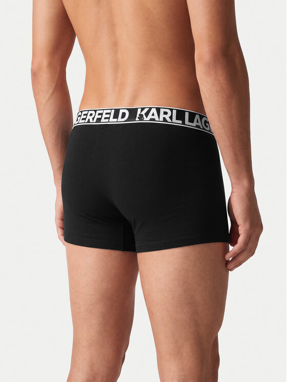 KARL LAGERFELD KARL LAGERFELD Conjunto de calzoncillos boxer B2M47002 Negro