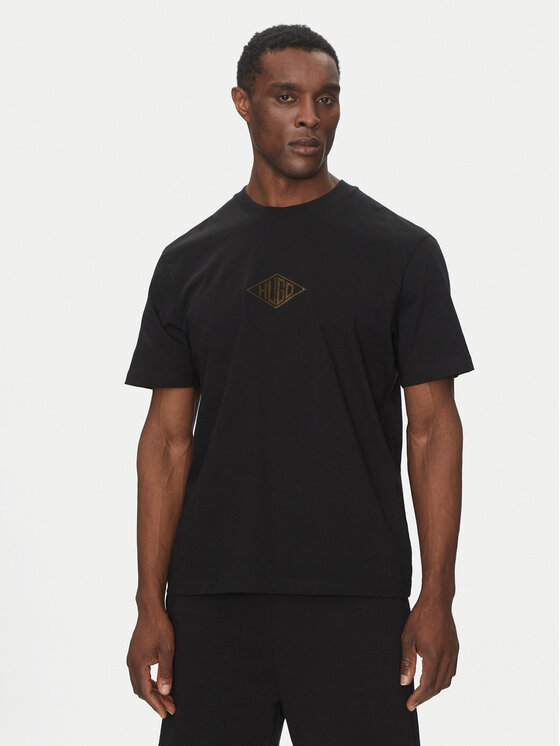 HUGO HUGO T-shirt Darunu 50534951 Nero Relaxed Fit