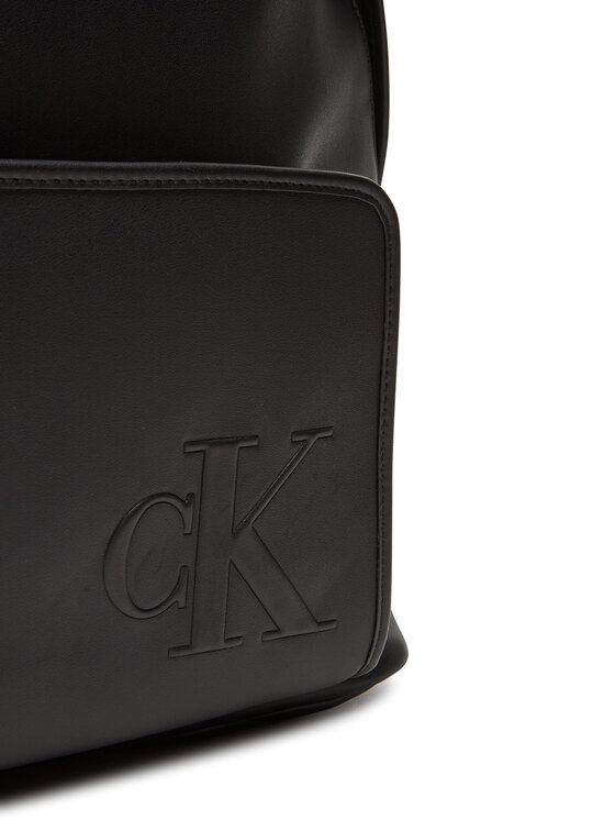 Calvin Klein Batoh Calvin Klein Sculpted Impression Backpack 40 LV04G3155G Černá