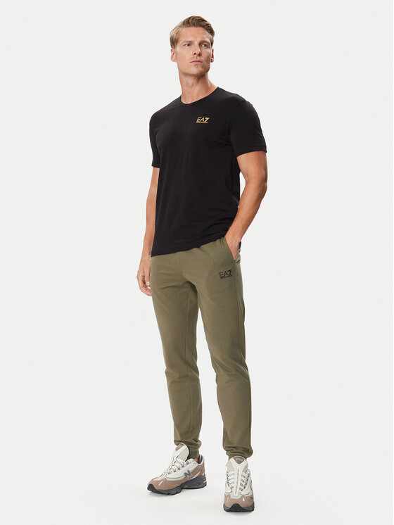 EA7 Emporio Armani EA7 Emporio Armani Camiseta 8NPT27 PJVQZ MC004 Negro Regular Fit