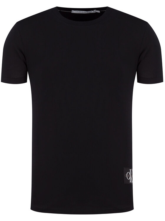 Calvin Klein Jeans Calvin Klein Jeans Póló Essential J30J315319 Fekete Regular Fit