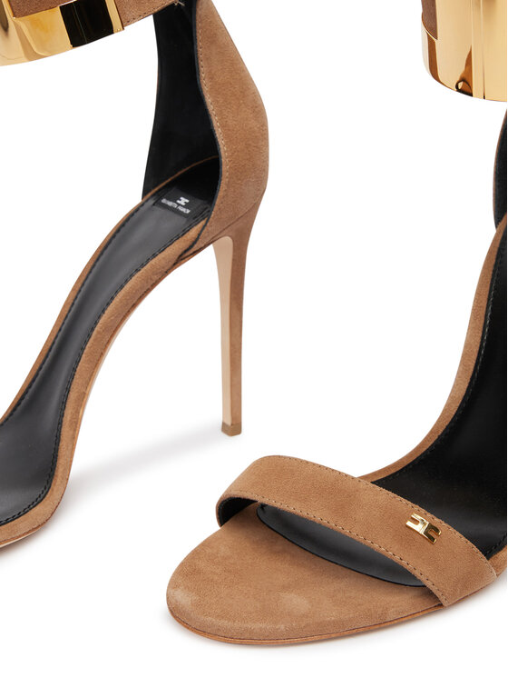 Elisabetta Franchi Босоніжки Elisabetta Franchi SA-91L-62E2-V600 Світло-коричневий