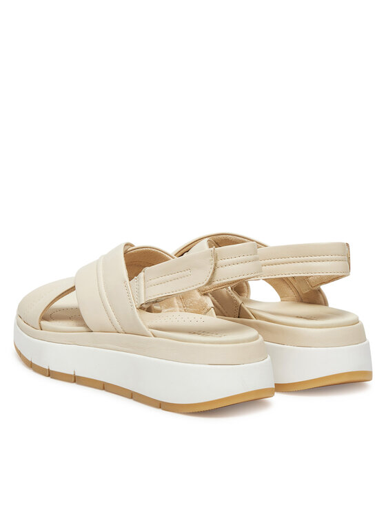 Clarks Босоніжки Clarks Tuscan Cross 26181470 Écru