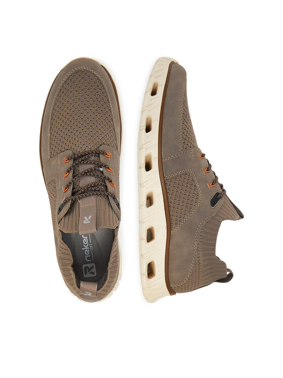 Rieker Sneakersy Rieker 04351-64 Šedá
