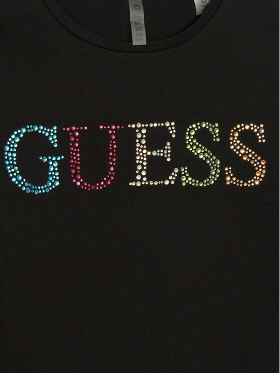 Guess Guess Camiseta J6GI33 J1314 Negro Regular Fit