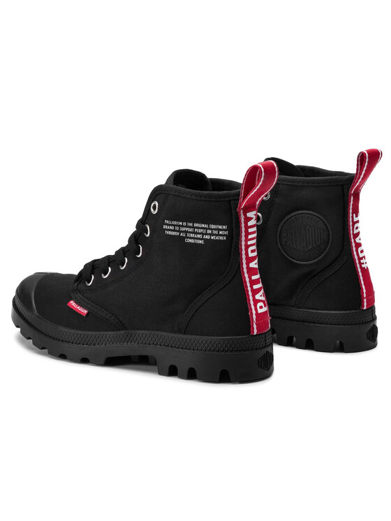 Palladium Trapper stila apavi Palladium Pampa Hi Dare 76258-008-M Melns
