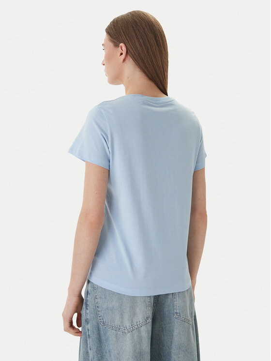 Guess Jeans Guess Jeans Футболка W6GI45 K8HM0 Блакитний Regular Fit