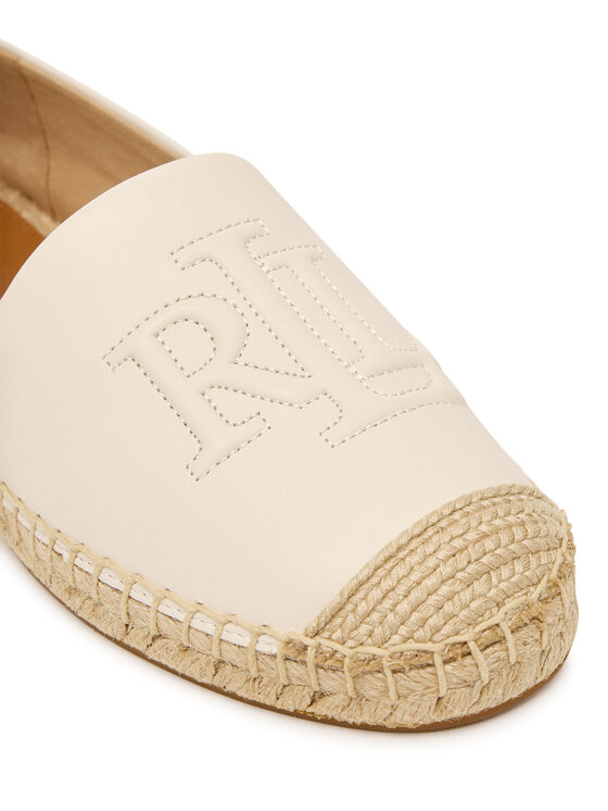 LAUREN RALPH LAUREN Espadryle LAUREN RALPH LAUREN Cameryn 802P04415004 Biały