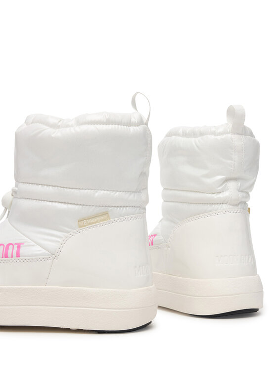 Moon Boot Снігоходи Moon Boot Jr Park Tube Mid Glitter Wp 80D3440110 S Білий