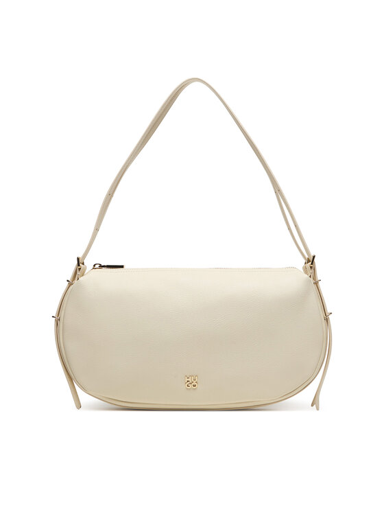 HUGO Ročna torba HUGO P_Shoulder Bag 50558234 Kremna