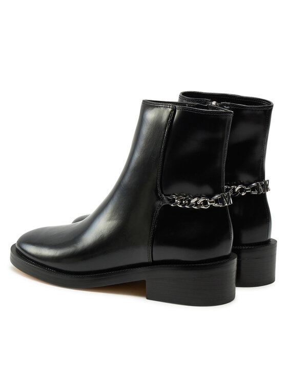 MICHAEL Michael Kors Ботильйони MICHAEL Michael Kors Carlisle 40F4CLME5L Чорний