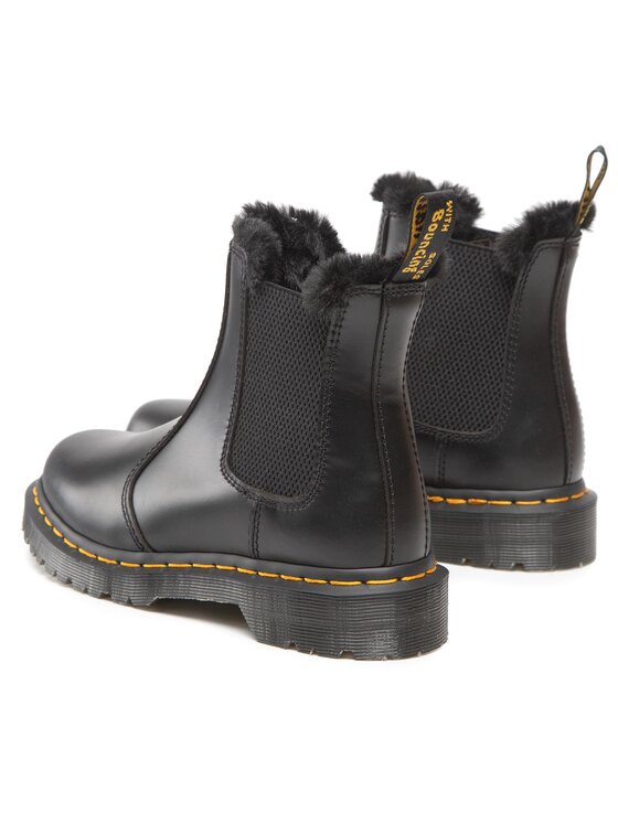 Dr. Martens Kotníková obuv s elastickým prvkem Dr. Martens 2976 Leonore 26332021 Černá