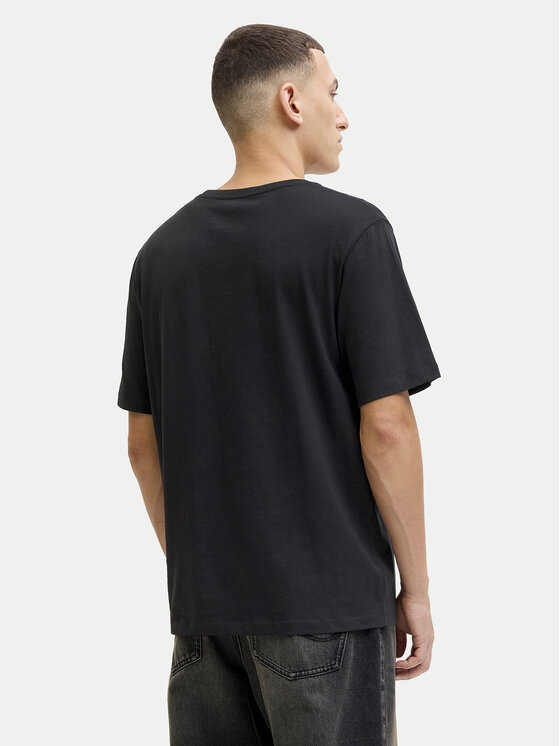 Jack & Jones Jack & Jones Camiseta Ejeff Logo 12288536 Negro Regular Fit