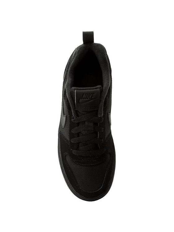 Nike Laisvalaikio batai Nike Court Borough Low (GS) 839985 001 Juoda