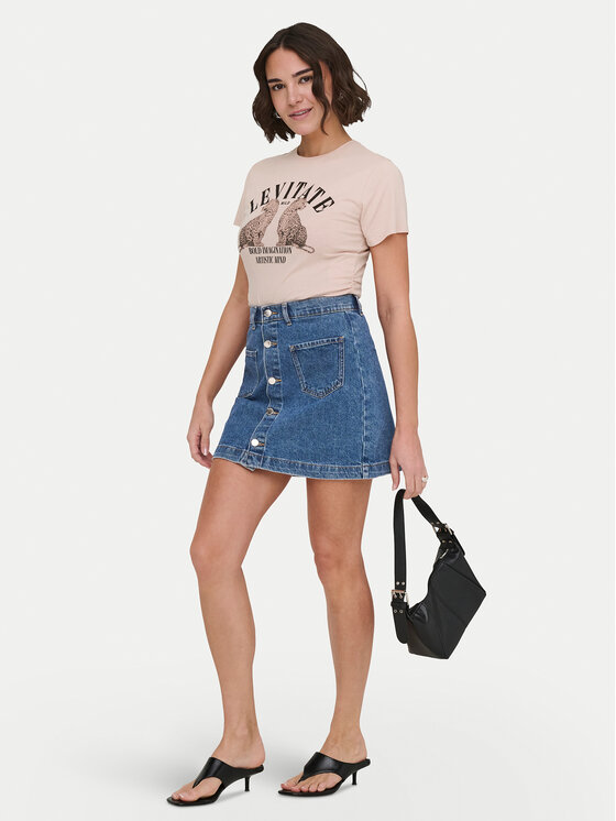 ONLY ONLY Camiseta Lucy 15346760 Rosa Regular Fit