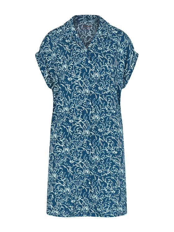 Triumph Triumph Nočna srajca Boyfriend 10222612 Modra Relaxed Fit