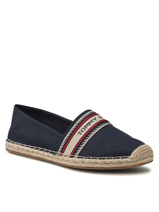 Tommy Hilfiger Espadrilės Tommy Hilfiger Th Artisanal Espadrille FW0FW05779 Tamsiai mėlyna