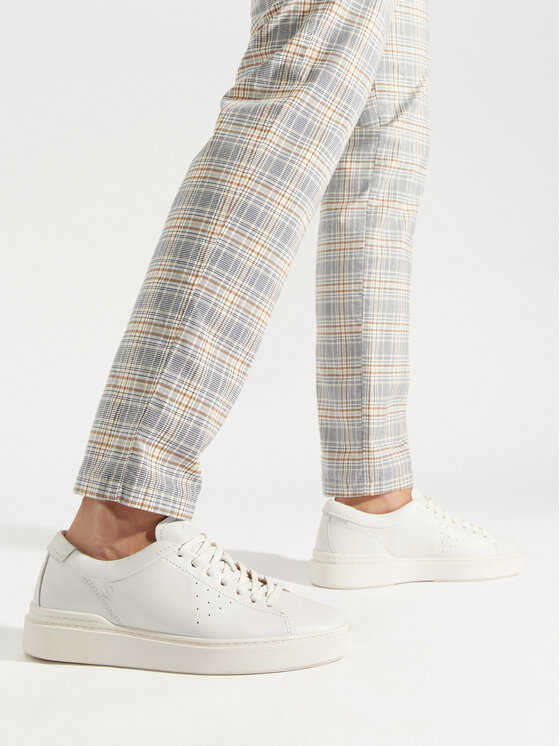 Clarks Снікерcи Clarks Craft Swift 26176134 Білий