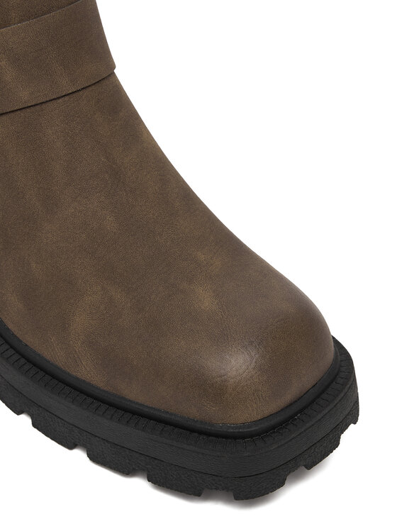 REPLAY Členková obuv REPLAY GWL68.000.C0007S Hnedá