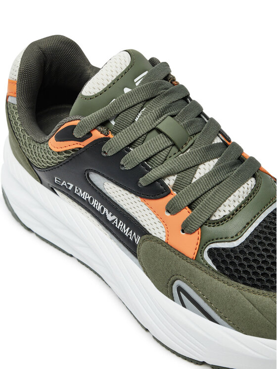 EA7 Emporio Armani Sneakersy EA7 Emporio Armani X8X178 XK382 U035 Zielony