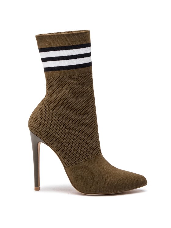Steve Madden Ботильйони Steve Madden Century Ankle Boot SM11000106-04004-353 Зелений