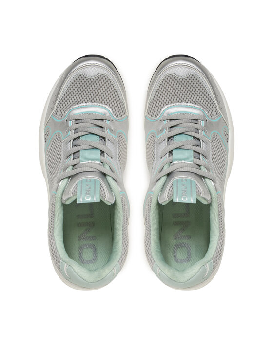 ONLY Shoes Снікерcи ONLY Shoes Soko 3 15320147 Сірий