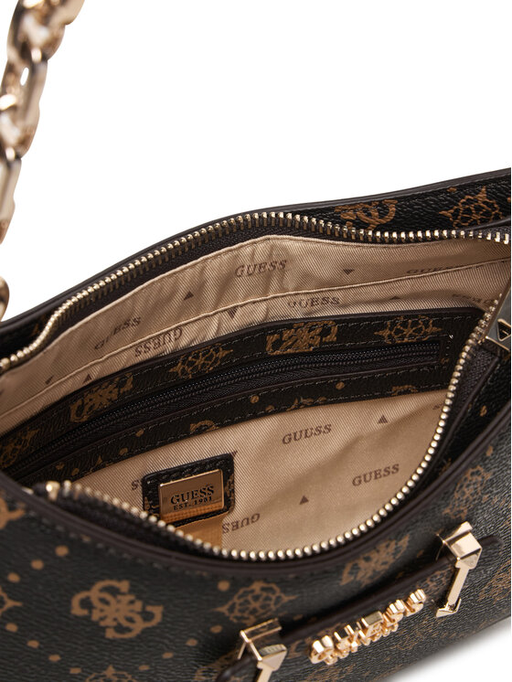 Guess Сумка Guess Carrie Logo HWGP98 98180 Коричневий