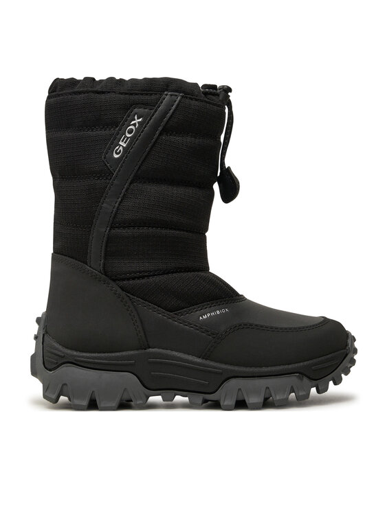 Geox Cizme de zăpadă Geox J Himalaya Boy B Abx J26FRA 0FU54 C9999 S Negru