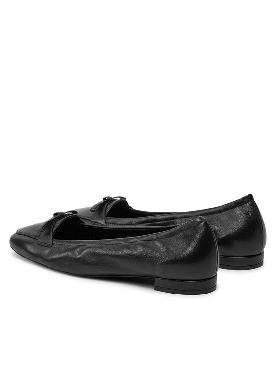 Stuart Weitzman Балетки Stuart Weitzman Tully Loafer SI484 Чорний