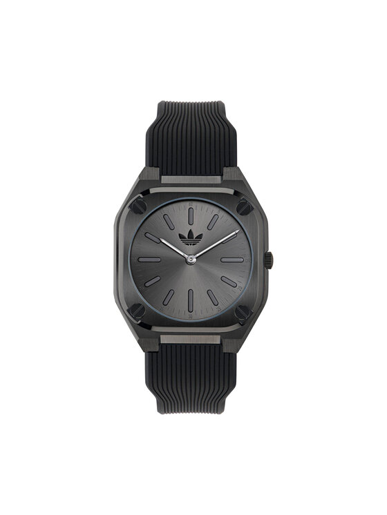 adidas Hodinky adidas City Tech Thin AOFH24503 Čierna