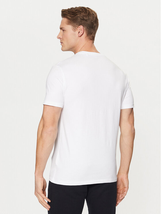 Guess Guess T-shirt M5RI12 J1314 Bianco Slim Fit