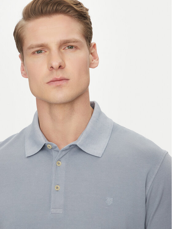 Jack & Jones Jack & Jones Поло William 12257315 Блакитний Regular Fit