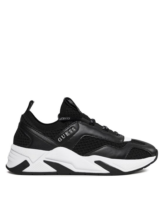 Guess Sneakersy Guess Geniver2 FLPGE2 FAB12 Czarny
