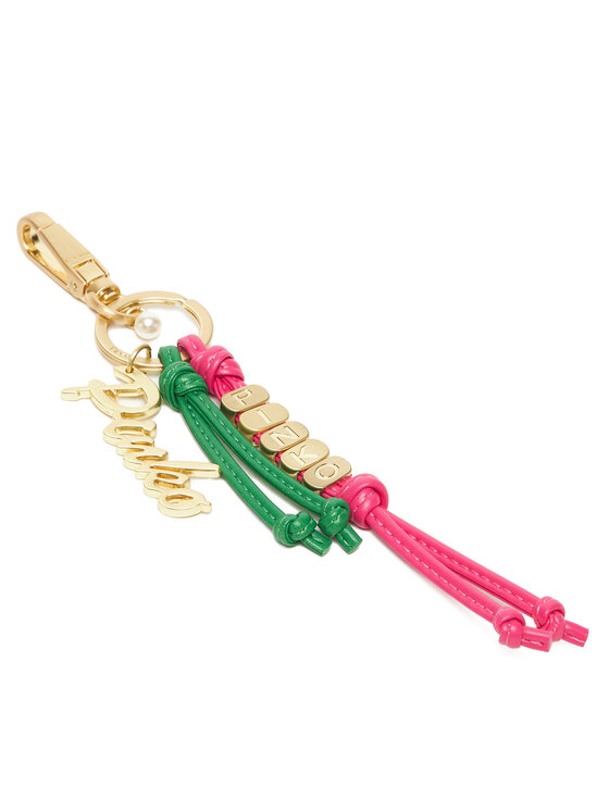PINKO Piekariņš PINKO Lettering Keychain AI 25-26 PCPL 105514 A2RH Rozā