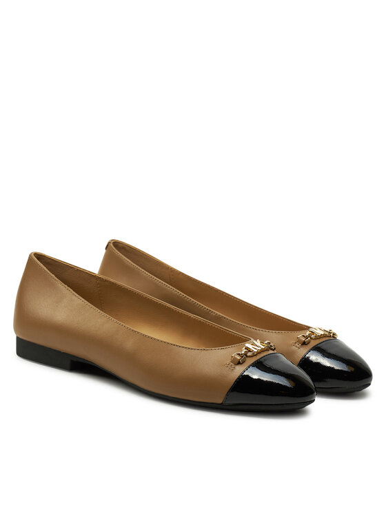 MICHAEL Michael Kors Балетки MICHAEL Michael Kors Rebeca Flex Ballet 40F4RBFP1L Коричневий