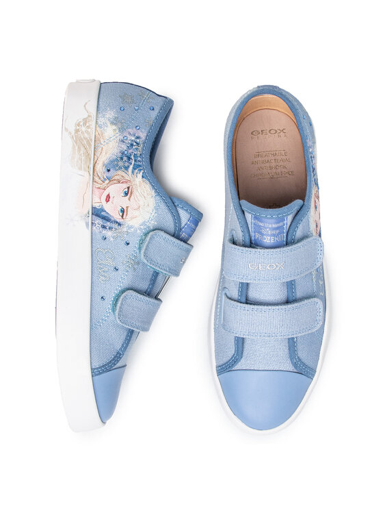 Geox Plátenky Geox FROZEN J Ciak G. H J0204H 00010 C4017 D Modrá