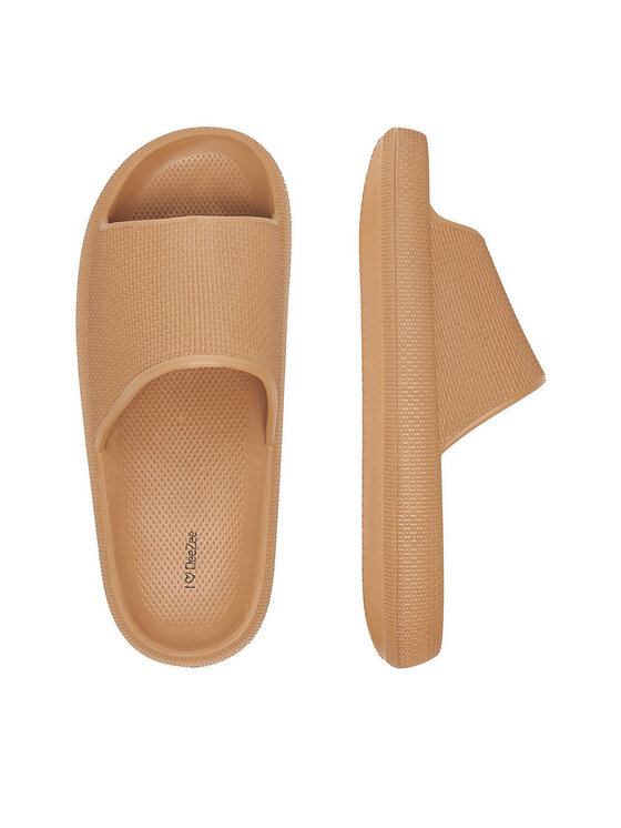 DeeZee Klapki DeeZee CT0626-4 Beżowy