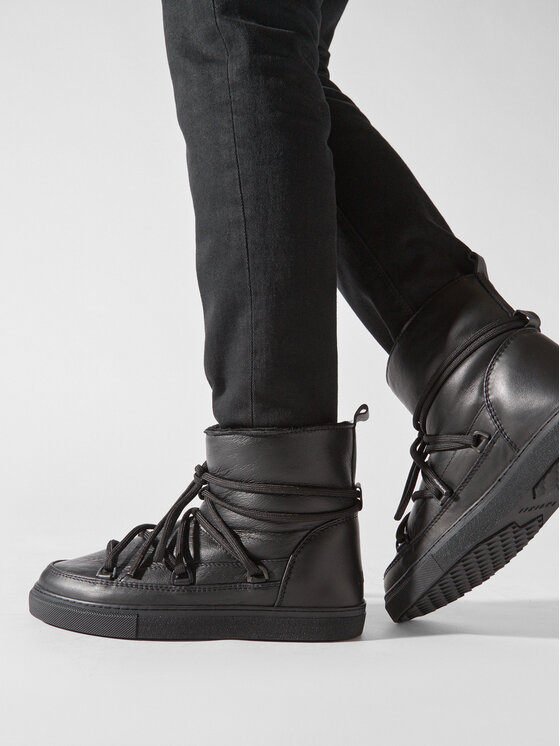 Inuikii Sněhule Inuikii Full Leather 55102-087 Černá
